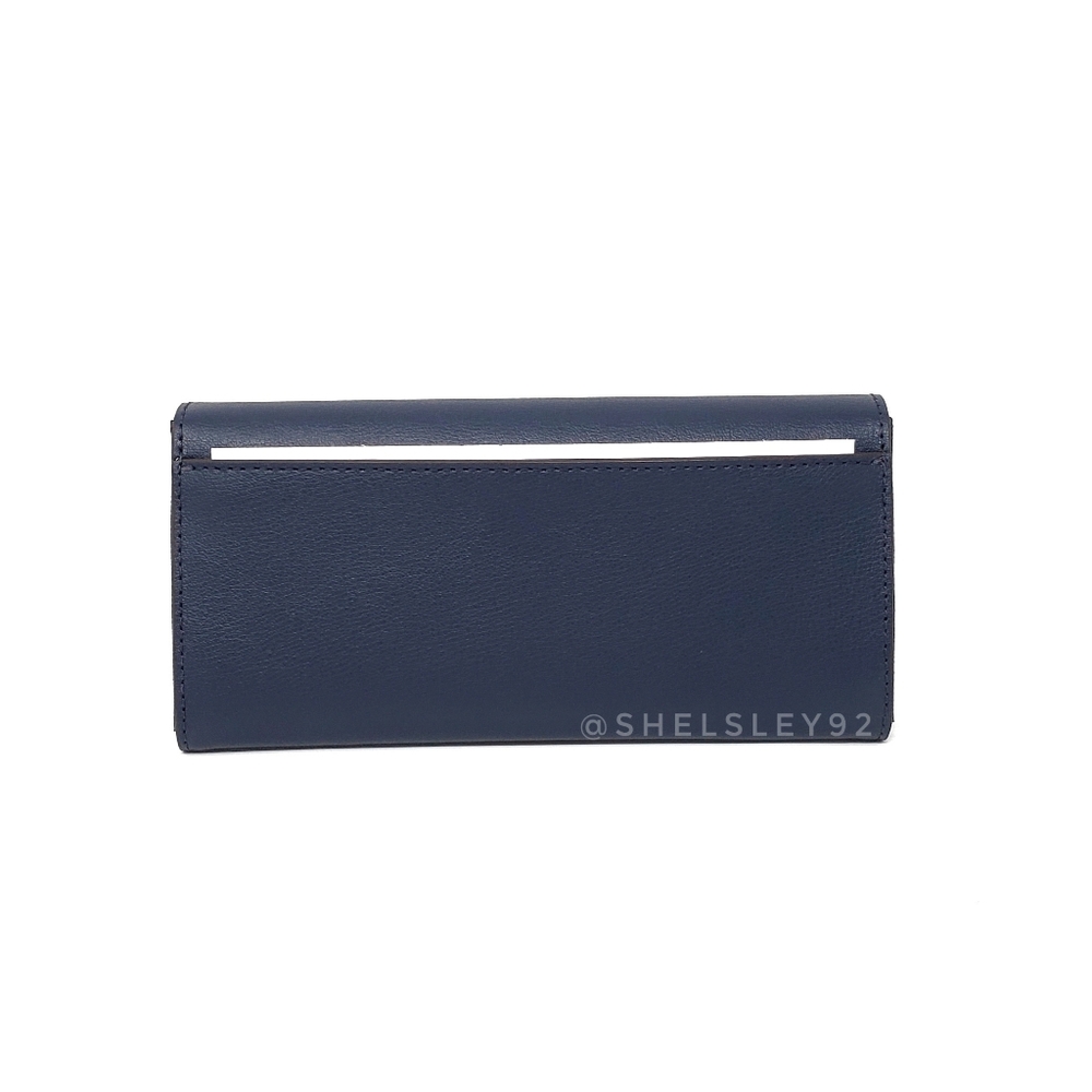 ⚠️LAST 1⚠️Michael Kors Large Carryall Wallet Blue - Picture 2 of 5